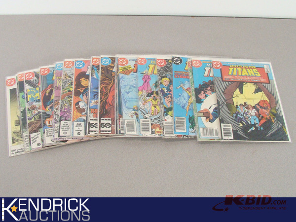 lot 76 image: 20 - 1980 Series DC Tales of the Teen Titans