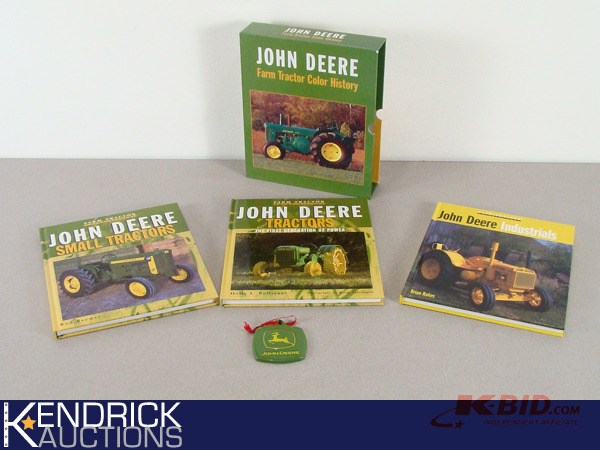 lot 3 image: New John Deere Tractor History Book Set