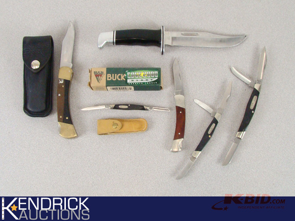 lot 11 image: 6 Buck Brand Knives