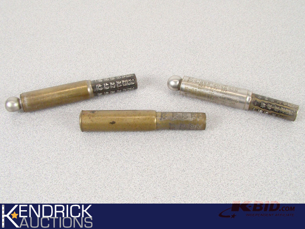lot 18 image: Lot of 3 Antique Tire Pressure Gauges