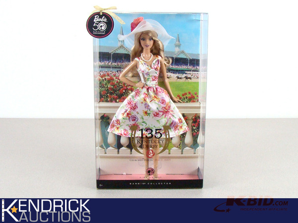 lot 55 image: Mint in Box Barbie Kentucky Derby Doll