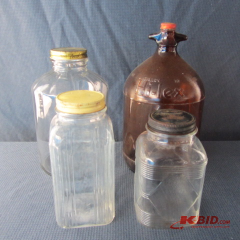 lot 23 image: Hilex, Coffee Vintage Jars