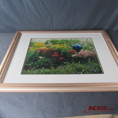 lot 65 image: Flower Garden Framed Print