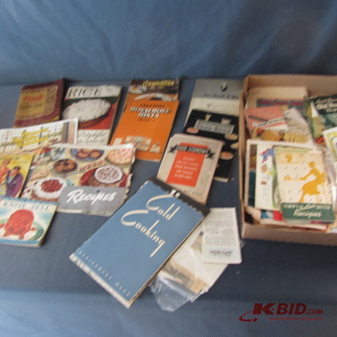 lot 97 image: Cook Books, Promos