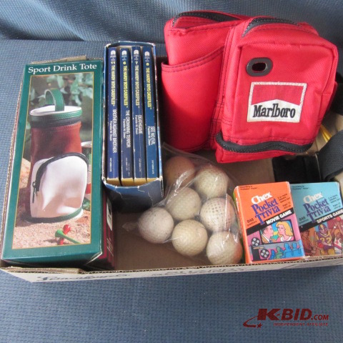 lot 115 image: Chex, Hardy Boys, Golf Balls