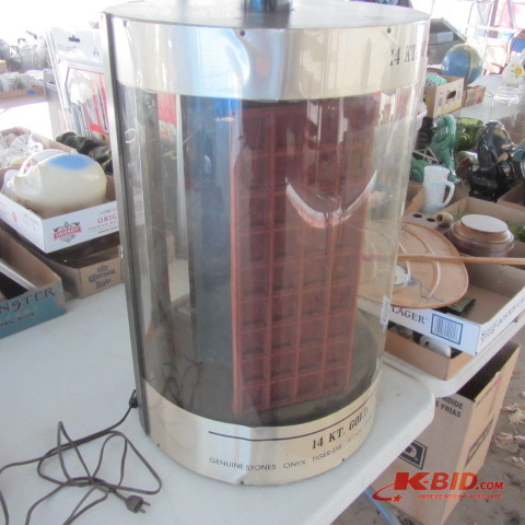 lot 128 image: Revolving Showcase