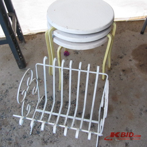 lot 144 image: Magazine Stand, Tables
