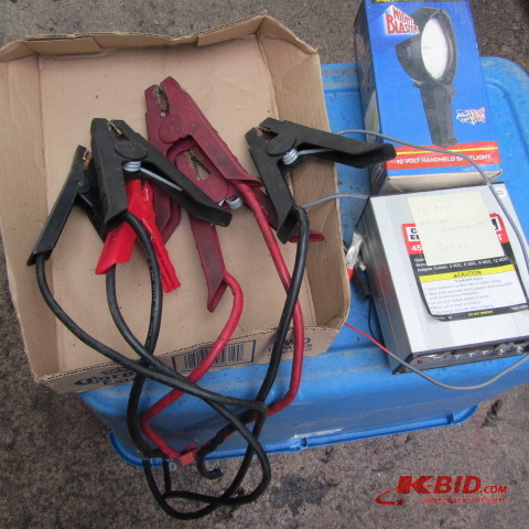 lot 181 image: Clamps, Controller, Spotlight