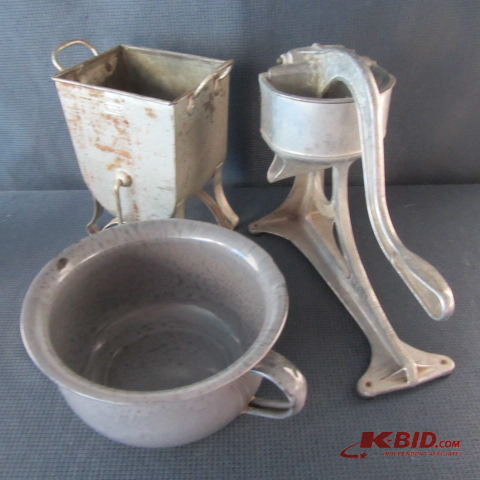 lot 230 image: Fries Mixer, Juicer, Potty