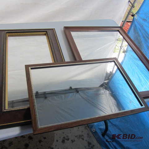 lot 244 image: Wall Mirrors
