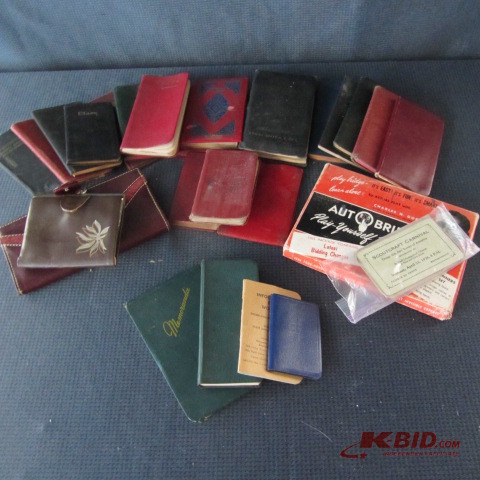 lot 267 image: Vintage Ledgers, Boy Scout Carnival