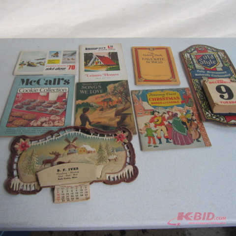 lot 285 image: Embossed & Old Style Calendars