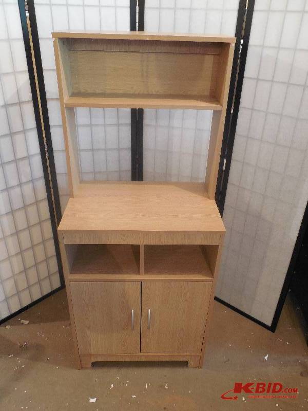 lot 24 image: NEW - alcove Microwave Stand