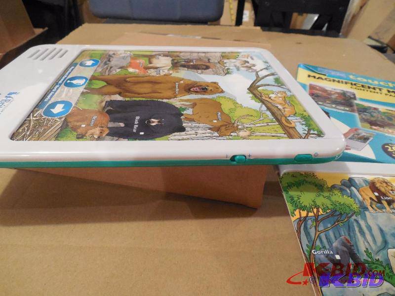 lot 12 image: (5) Britannica Kids Touch Tab Magnificent Mammals Content Bundle