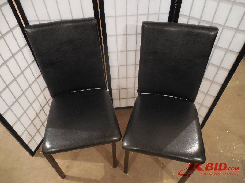 lot 2 image: McLeland Design Parsons Chairs - Set of 2