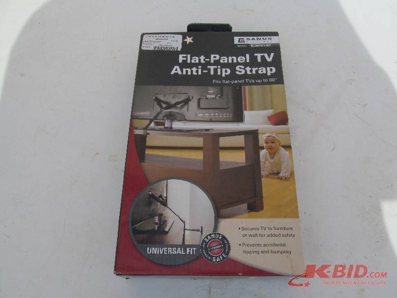 Flat-Panel TV Anti-Tip Strap