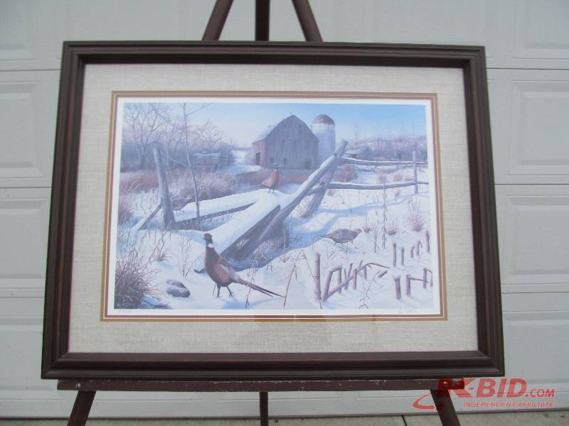 Leo W. Stang SignedNumbered Wildlife Print