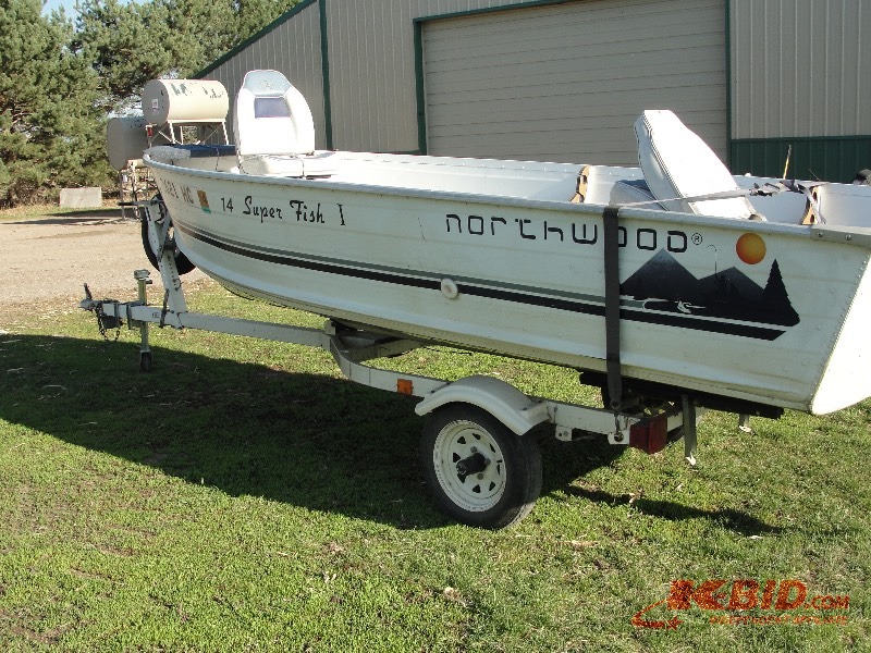 1997 Northwood 14' Super Fish Boat and Trailer | Wheels -n-Deals May #5 ...