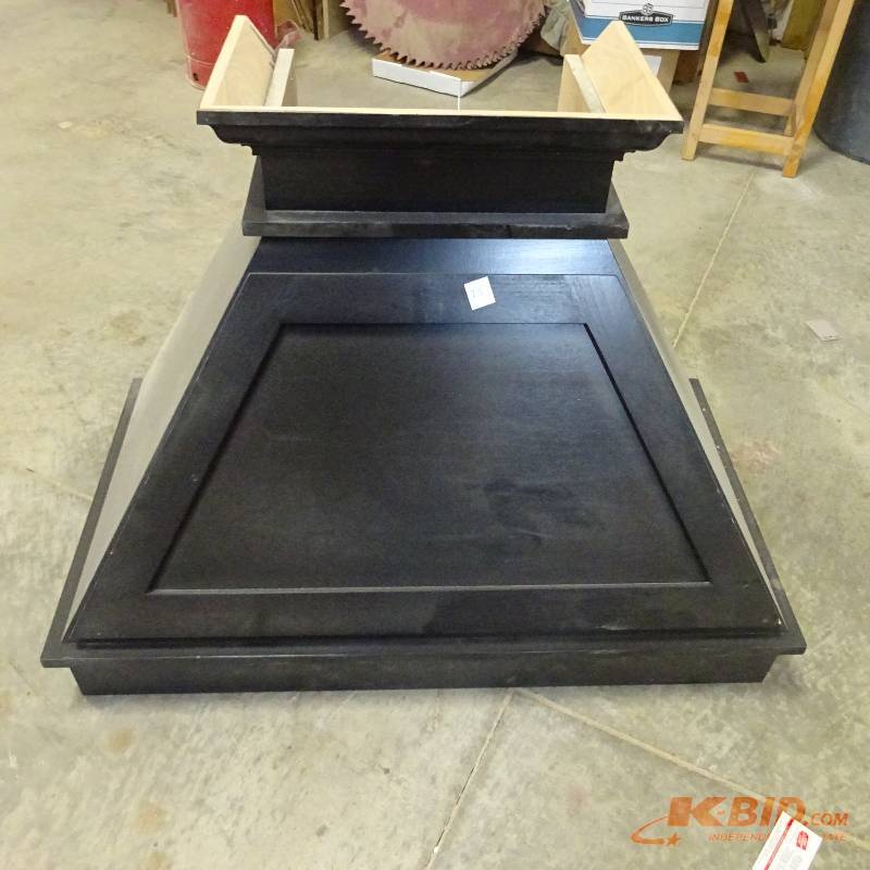 Custom over the range hood.