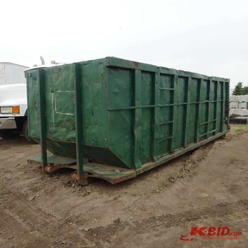 Roll off box. 96 x 22 x 84