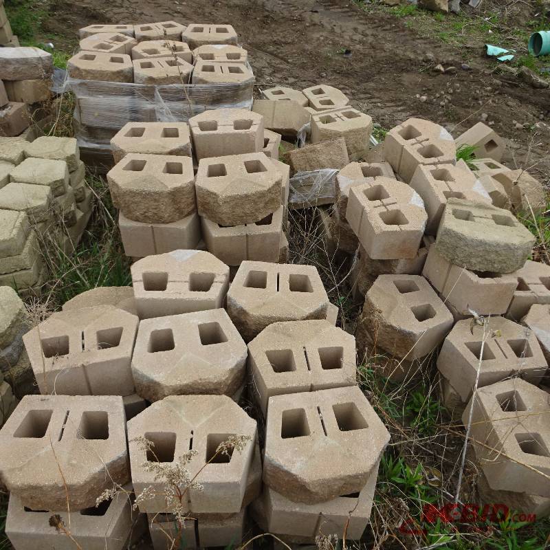 Concrete wall block.