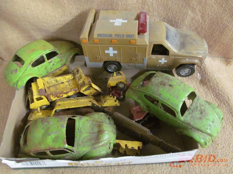 Toy car parts