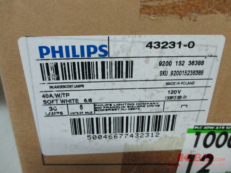 2 Boxes of 40w bulbs