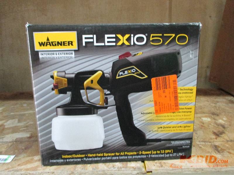 Flexio 570 paint gun
