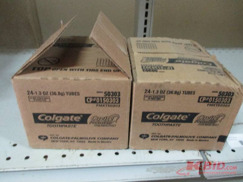 2 Boxes of toothpaste