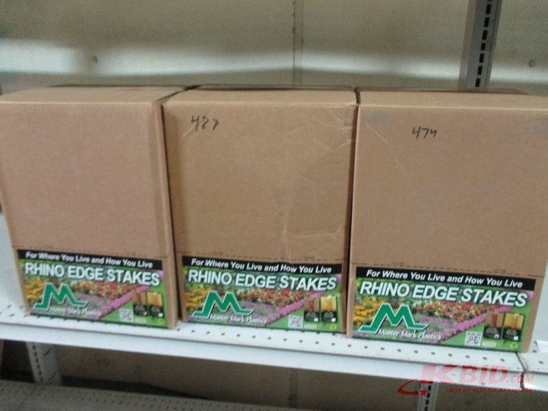 3 Boxes of Rhino Edge stakes