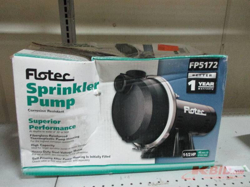 1 12 hp sprinkler pump