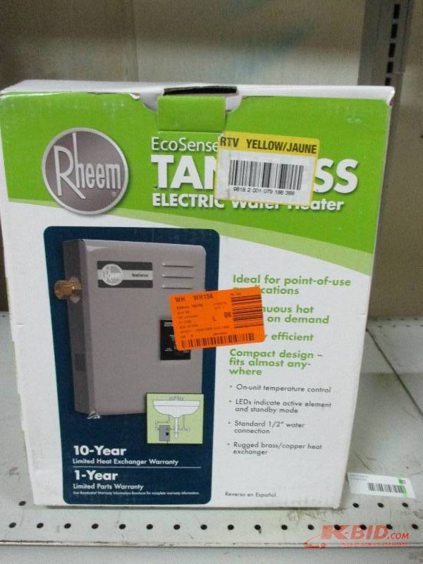 Tankless water heater