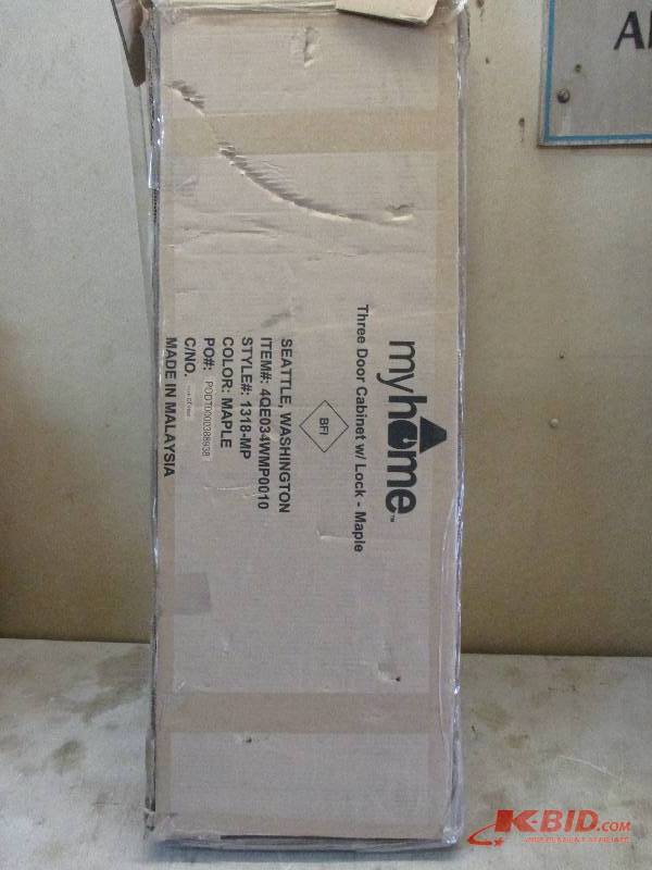 3 door cabinet
