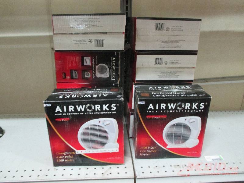 10 airworks heaters, not tested