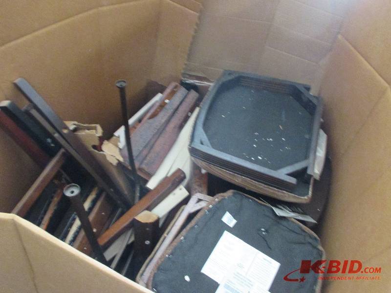 Lot of chair parts