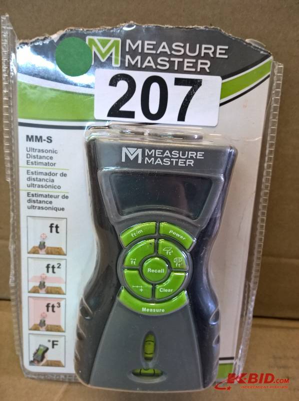 MEASURE MASTER 45 ft. Ultrasonic Distance Estimator RETAIL 24.97
