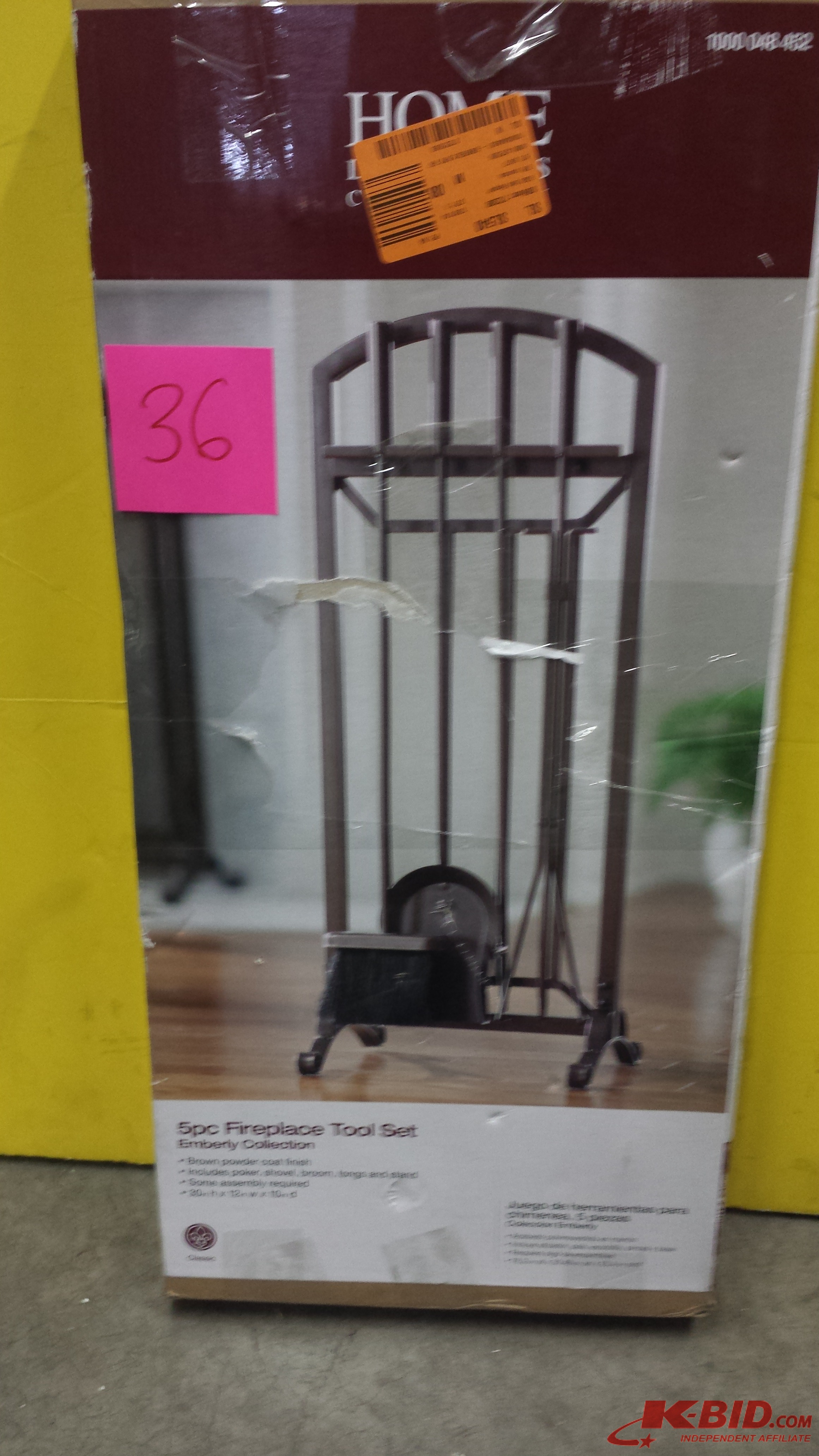 5 PC Fireplace Tool set