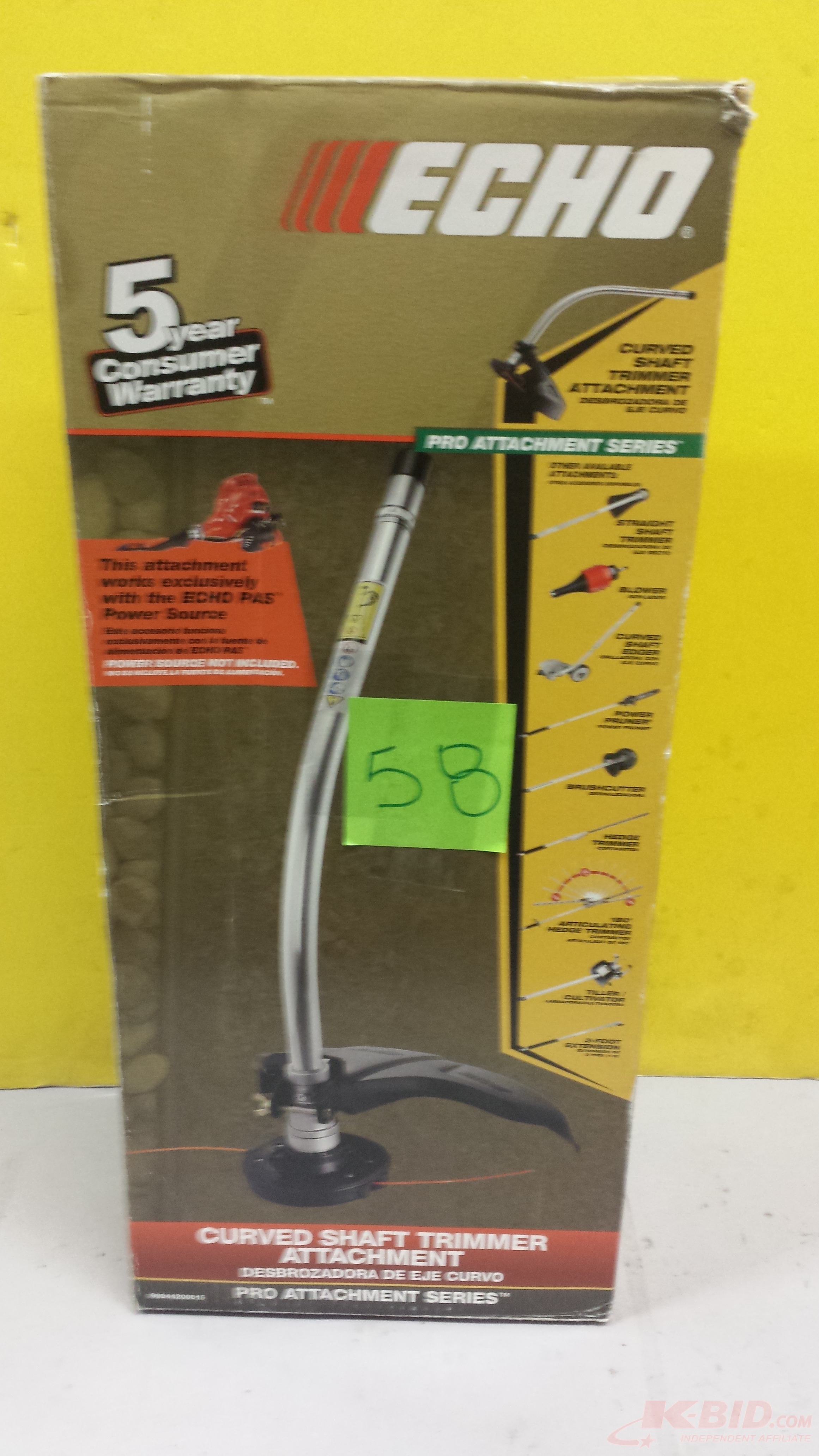 Echo Curved Shaft Trimmer Atttachment