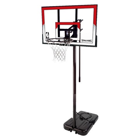 Spalding NBA 44 Polycarbonate Portable Basketball Hoop