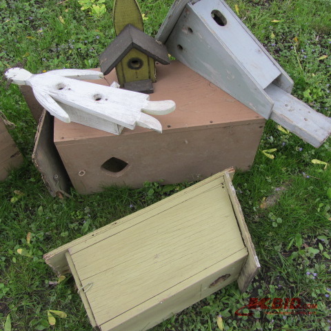 Wooden Bird Houses