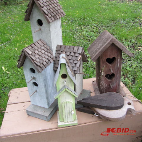 Wooden Bird Houses