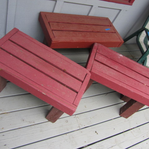 Painted Benches