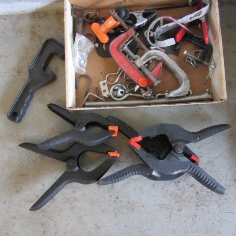 Clamps, Brackets, String