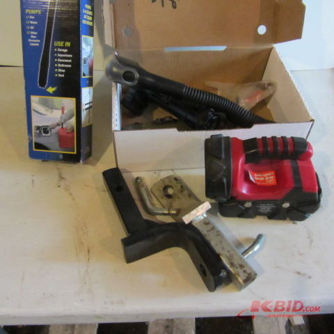 Battery Transfer Pump, Hitches