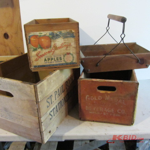 Folding, Gold Medal & Apple Boxes