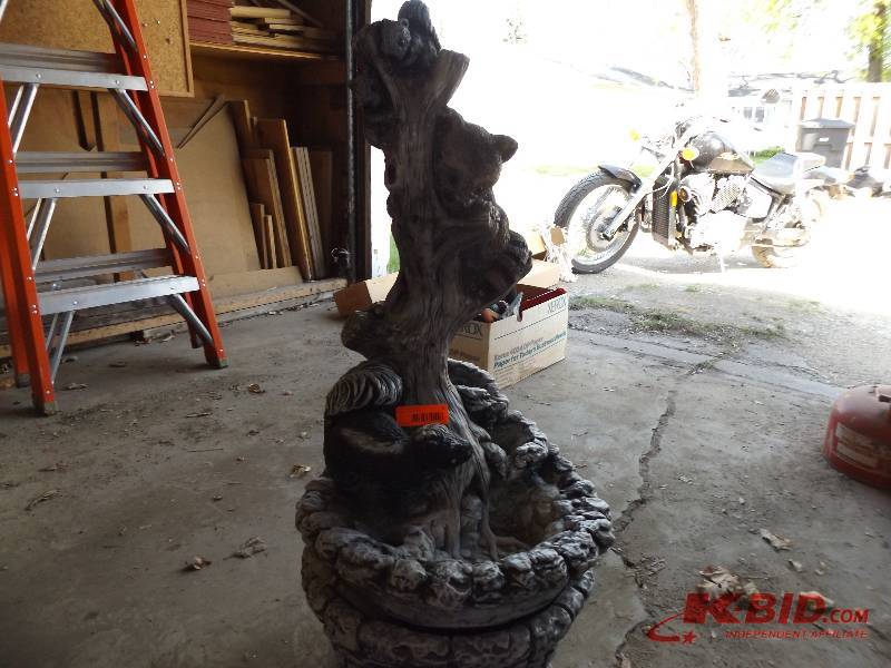 Concrete Lawn Fountain