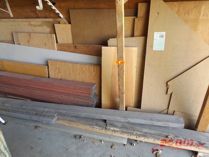 Assorted Cut Lumber on Floor