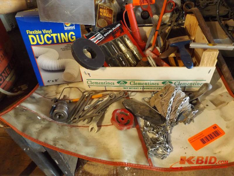 Hardware Assortment in Wood Crate