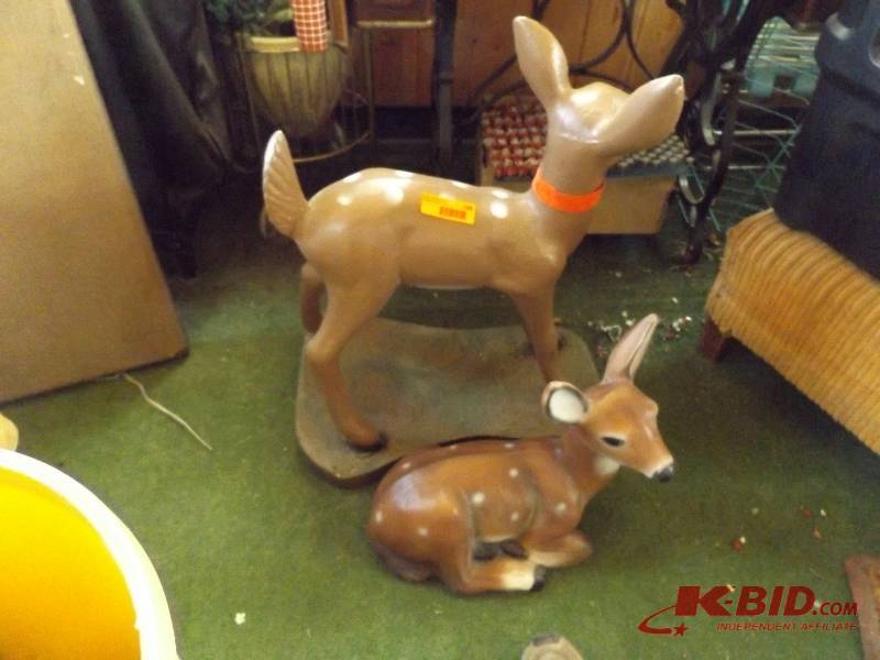 Cement deer