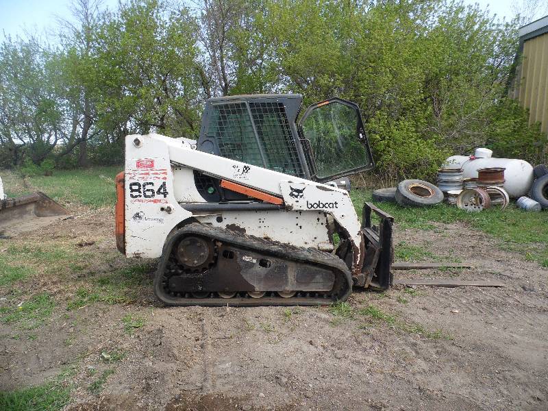 2000 Bobcat 864 Track cat, cab and heat